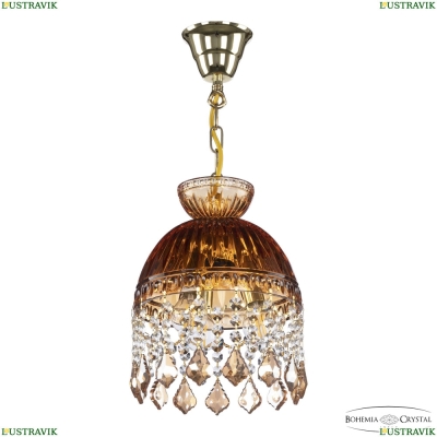 Подвесной Светильник 5478/22 G Amber/M-1G Leafs K721 ★ Bohemia Ivele Crystal — купить в интернет магазине «Люстравик»☀