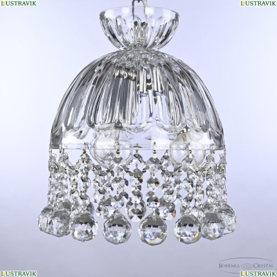 Подвесной Светильник 5478/22 Ni Clear/M-1H Balls ★ Bohemia Ivele Crystal — купить в интернет магазине «Люстравик»☀