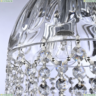 Подвесной Светильник 5478/22 Ni Clear/M-1H Balls ★ Bohemia Ivele Crystal — купить в интернет магазине «Люстравик»☀