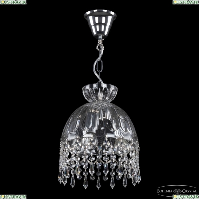 Подвесной Светильник 5478/22 Ni Clear/M-1H Drops ★ Bohemia Ivele Crystal — купить в интернет магазине «Люстравик»☀