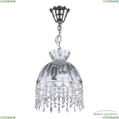 Подвесной Светильник 5478/22 Ni Clear/M-1H Drops ★ Bohemia Ivele Crystal — купить в интернет магазине «Люстравик»☀