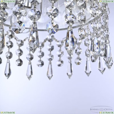 Подвесной Светильник 5478/22 Ni Clear/M-1H Drops ★ Bohemia Ivele Crystal — купить в интернет магазине «Люстравик»☀