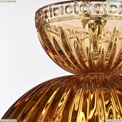Подвесной Светильник 5480/17 G Amber/M-1G ★ Bohemia Ivele Crystal — купить в интернет магазине «Люстравик»☀
