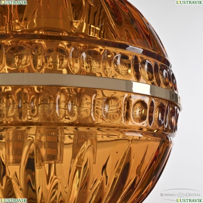 Подвесной Светильник 5480/17 G Amber/M-1G ★ Bohemia Ivele Crystal — купить в интернет магазине «Люстравик»☀