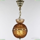Подвесной Светильник 5480/17 G Amber/M-1G ★ Bohemia Ivele Crystal — купить в интернет магазине «Люстравик»☀