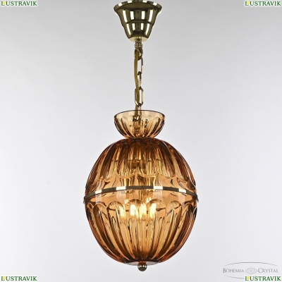 Подвесной Светильник 5480/22 G Amber/M-1H ★ Bohemia Ivele Crystal — купить в интернет магазине «Люстравик»☀