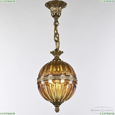 Подвесной Светильник 5680/17 G Shampan/M-1H ★ Bohemia Ivele Crystal — купить в интернет магазине «Люстравик»☀