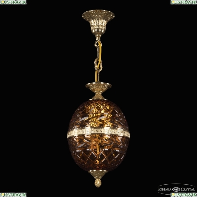 Подвесной Светильник 5680/18 G Amber/M-1F ★ Bohemia Ivele Crystal — купить в интернет магазине «Люстравик»☀