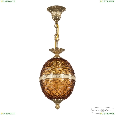Подвесной Светильник 5680/18 G Amber/M-1F ★ Bohemia Ivele Crystal — купить в интернет магазине «Люстравик»☀