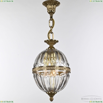 Подвесной Светильник 5680/20 G Clear/M-1H ★ Bohemia Ivele Crystal — купить в интернет магазине «Люстравик»☀