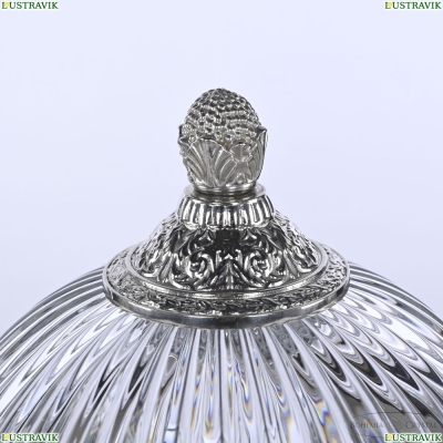 Настольная Лампа 5680L/18 Ni Clear/M-1G ★ Bohemia Ivele Crystal — купить в интернет магазине «Люстравик»☀