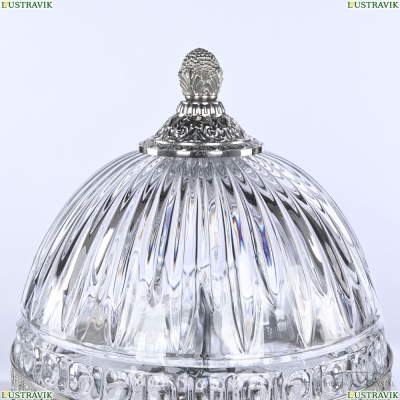 Настольная Лампа 5680L/18 Ni Clear/M-1G ★ Bohemia Ivele Crystal — купить в интернет магазине «Люстравик»☀