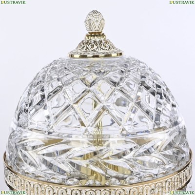Настольная Лампа 5680L/20 GW Clear/M-1F ★ Bohemia Ivele Crystal — купить в интернет магазине «Люстравик»☀