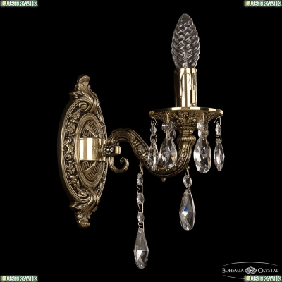 Бра 7025B1/1/125 B GB ★ Bohemia Ivele Crystal — купить в интернет магазине «Люстравик»☀