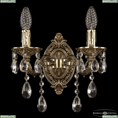 Бра 7025B1/2/125 B GB ★ Bohemia Ivele Crystal — купить в интернет магазине «Люстравик»☀