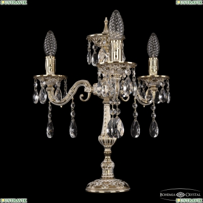 Настольная Лампа 7025L/3/125-43 A GW ★ Bohemia Ivele Crystal — купить в интернет магазине «Люстравик»☀