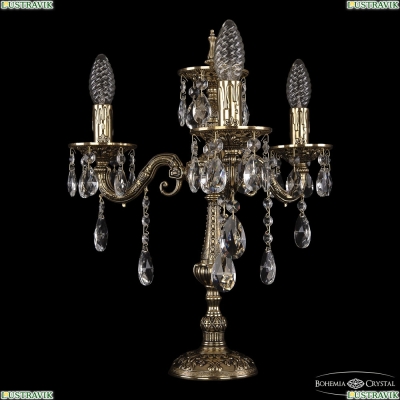 Настольная Лампа 7025L/3/125-43 B GB ★ Bohemia Ivele Crystal — купить в интернет магазине «Люстравик»☀