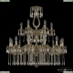 Люстра 71302/12+6/300/2d A GB ★ Bohemia Ivele Crystal — купить в интернет магазине «Люстравик»☀