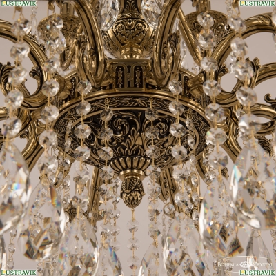 Люстра 71302/12+6/300/2d A GB ★ Bohemia Ivele Crystal — купить в интернет магазине «Люстравик»☀