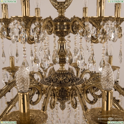 Люстра 71302/12+6/300/2d A GB ★ Bohemia Ivele Crystal — купить в интернет магазине «Люстравик»☀