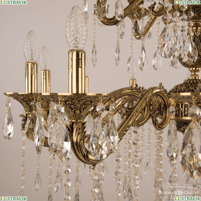 Люстра 71302/12+6/300/2d A GB ★ Bohemia Ivele Crystal — купить в интернет магазине «Люстравик»☀