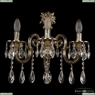 Бра 7303B8/3/175 A GB ★ Bohemia Ivele Crystal — купить в интернет магазине «Люстравик»☀