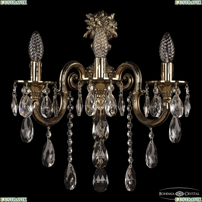 Бра 7303B8/3/175 B GB ★ Bohemia Ivele Crystal — купить в интернет магазине «Люстравик»☀