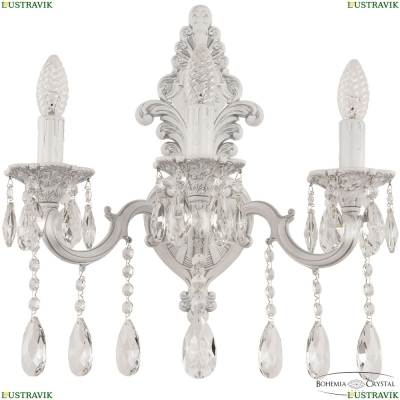 Бра AL7801B15/1/175 A WMG P1 U Rose ★ Bohemia Ivele Crystal — купить в интернет магазине «Люстравик»☀