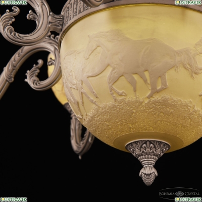 Люстра AL79101P/8/250 WMN P1 U Horse ★ Bohemia Ivele Crystal — купить в интернет магазине «Люстравик»☀