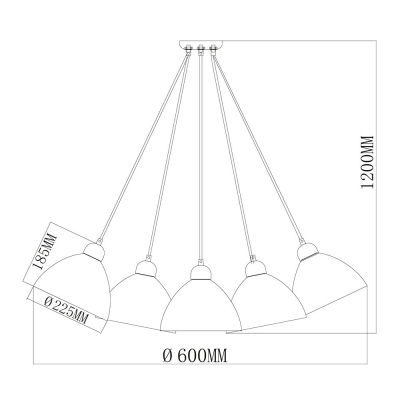 Подвесная люстра MW-Light Улыбка 365014505 - купить в интернет-магазине ЛЮСТРАВИК