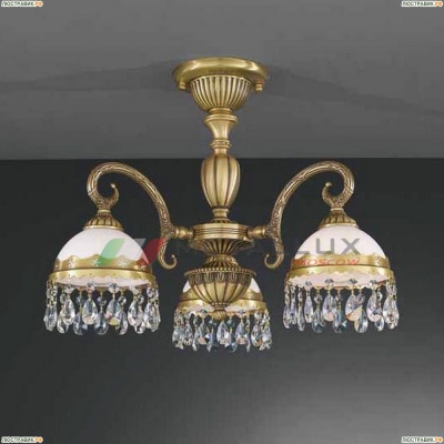 Люстра PL 7971/3 ★Reccagni Angelo, 3 x 60Вт☀, Состаренная бронза► — Купить▼
