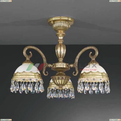 Люстра PL 7981/3 ★Reccagni Angelo, 3 x 60Вт☀, Французское золото► — Купить▼