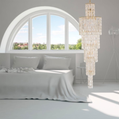 Каскадная люстра Arti Lampadari Valencia E 1.11.50.501 G - купить в интернет-магазине ЛЮСТРАВИК
