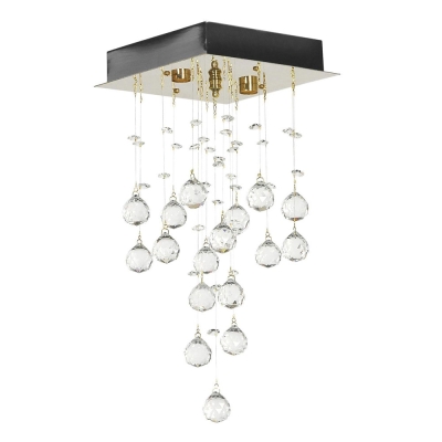 Люстра потолочная Arti Lampadari Flusso H 1.4.20.615 G - купить в интернет-магазине ЛЮСТРАВИК