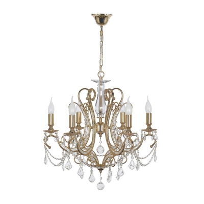 Подвесная люстра Dio D`arte Fabrizia Gold Fabrizia E 1.1.6.600 G - купить в интернет-магазине ЛЮСТРАВИК