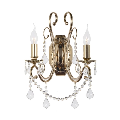 Бра Dio D`arte Fabrizia Gold Fabrizia E 2.1.2.600 G - купить в интернет-магазине ЛЮСТРАВИК