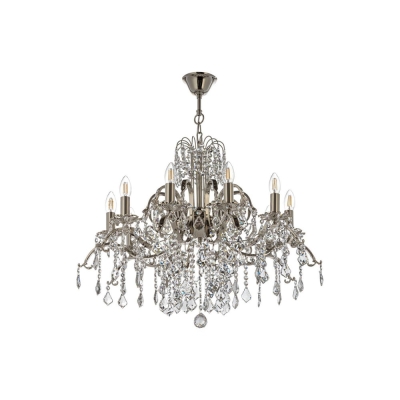 Подвесная люстра Dio D`arte Alessandria Nickel Alessandria E 1.1.10.600 N - купить в интернет-магазине ЛЮСТРАВИК