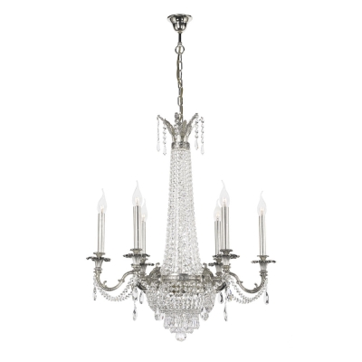 Подвесная люстра Dio D`arte Ancona Silver Ancona E 1.6.6.600 SB - купить в интернет-магазине ЛЮСТРАВИК