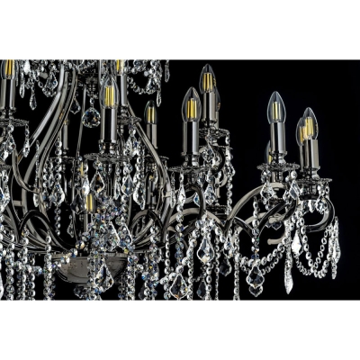 Подвесная люстра Dio D`arte Isola Nickel black Isola E 1.1.24.600 NB - купить в интернет-магазине ЛЮСТРАВИК