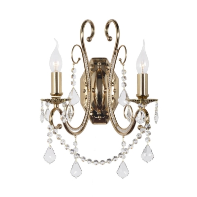 Бра Dio D`arte Fabrizia Gold Fabrizia E 2.1.2.200 G - купить в интернет-магазине ЛЮСТРАВИК