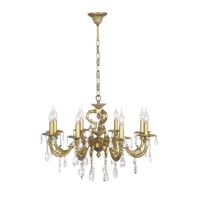 Подвесная люстра Dio D`arte Siena Antique gold Siena E 1.1.8.600 AG - купить в интернет-магазине ЛЮСТРАВИК