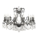 Подвесная люстра Dio D`arte Isola Nickel black Isola E 1.1.12.200 NB - купить в интернет-магазине ЛЮСТРАВИК