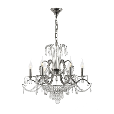 Подвесная люстра Dio D`arte Alessandria Nickel Alessandria E 1.1.6.600 N - купить в интернет-магазине ЛЮСТРАВИК