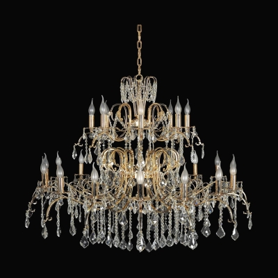 Подвесная люстра Dio D`arte Alessandria Gold Alessandria E 1.1.L.24.201 G - купить в интернет-магазине ЛЮСТРАВИК
