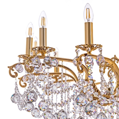 Подвесная люстра Dio D`arte Alessandria Gold Alessandria E 1.1.8.600 G - купить в интернет-магазине ЛЮСТРАВИК