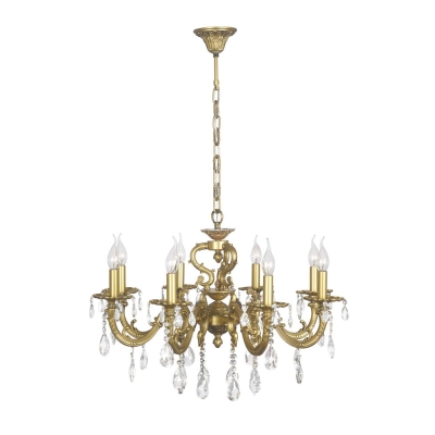 Подвесная люстра Dio D`arte Siena Antique gold Siena E 1.1.8.200 AG - купить в интернет-магазине ЛЮСТРАВИК