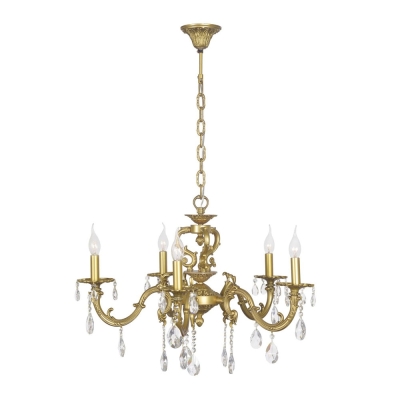 Подвесная люстра Dio D`arte Siena Antique gold Siena E 1.1.5.200 AG - купить в интернет-магазине ЛЮСТРАВИК