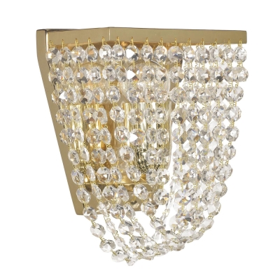 Настенный светильник Dio D`arte Ferrara Gold Ferrara E 2.10.100 G - купить в интернет-магазине ЛЮСТРАВИК