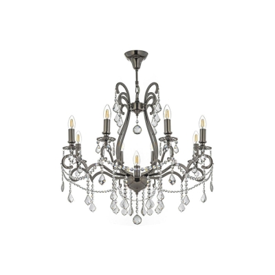 Подвесная люстра Dio D`arte Isola Nickel black Isola E 1.1.8.600 NB - купить в интернет-магазине ЛЮСТРАВИК