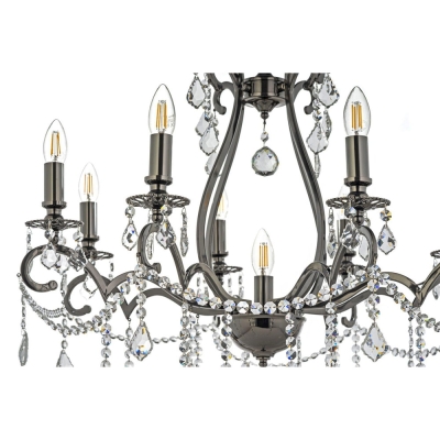 Подвесная люстра Dio D`arte Isola Nickel black Isola E 1.1.8.600 NB - купить в интернет-магазине ЛЮСТРАВИК